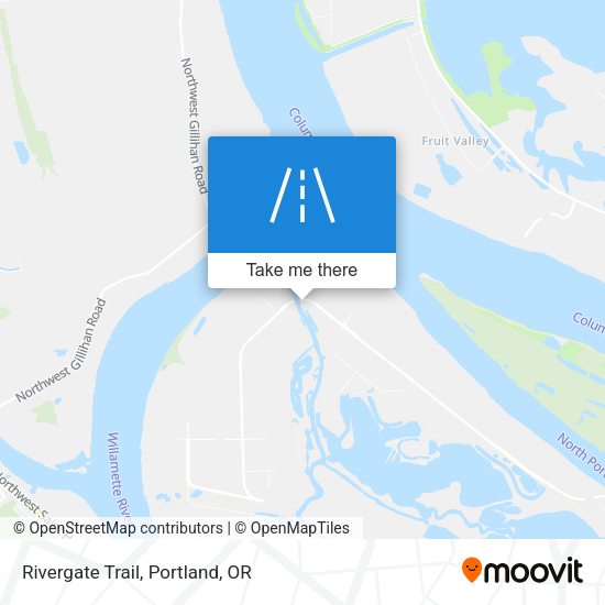 Rivergate Trail map