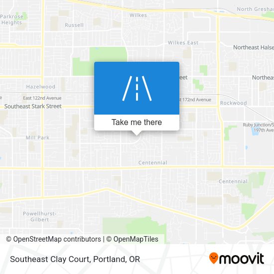 Southeast Clay Court map
