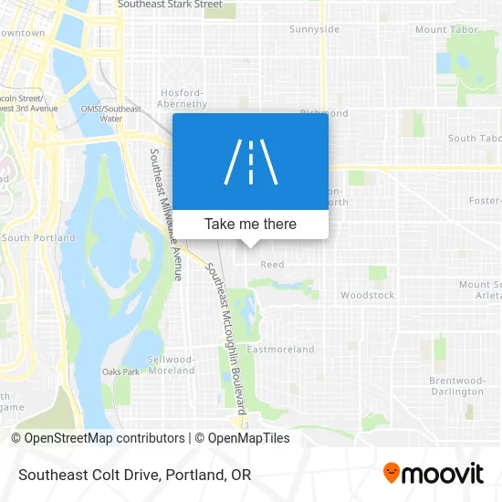 Southeast Colt Drive map