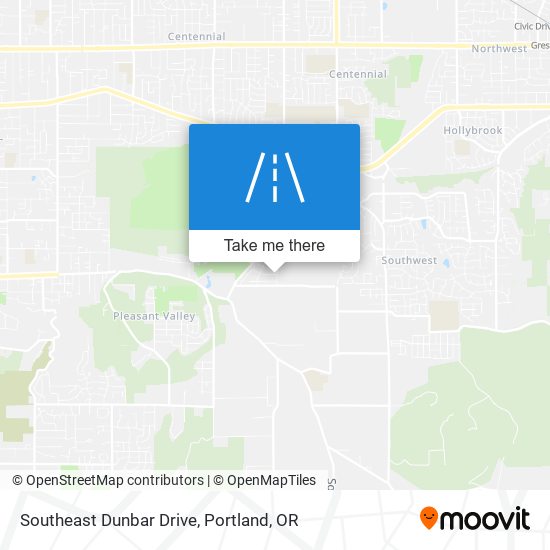 Mapa de Southeast Dunbar Drive