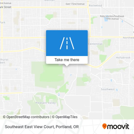 Southeast East View Court map