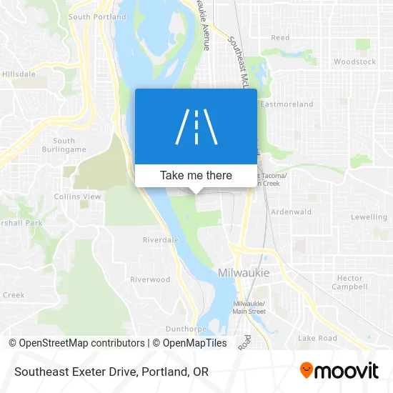 Southeast Exeter Drive map