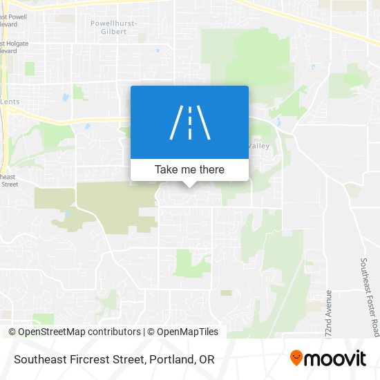 Mapa de Southeast Fircrest Street
