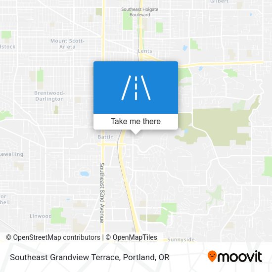 Mapa de Southeast Grandview Terrace