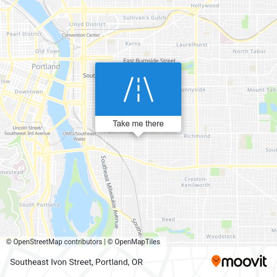 Mapa de Southeast Ivon Street