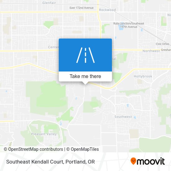 Mapa de Southeast Kendall Court