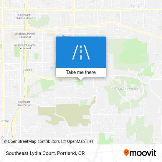 Mapa de Southeast Lydia Court