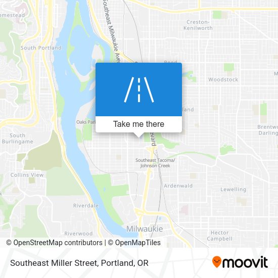 Mapa de Southeast Miller Street