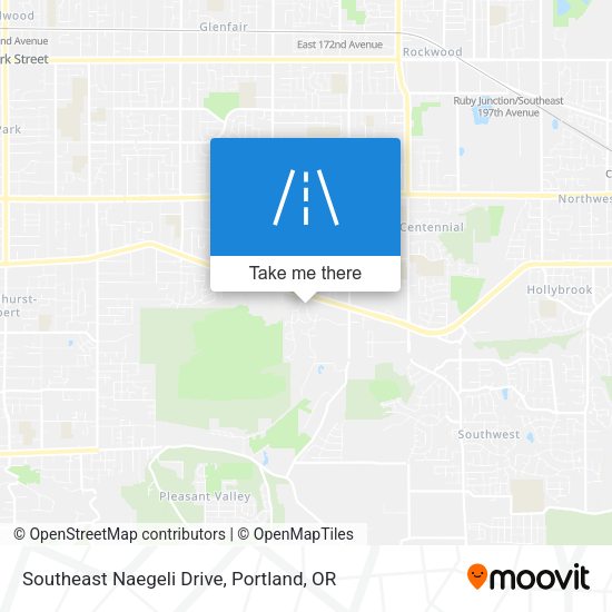 Southeast Naegeli Drive map