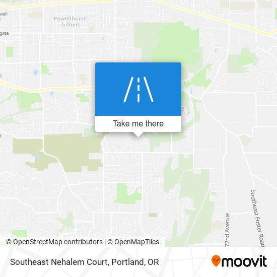 Southeast Nehalem Court map