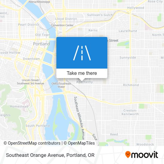 Southeast Orange Avenue map