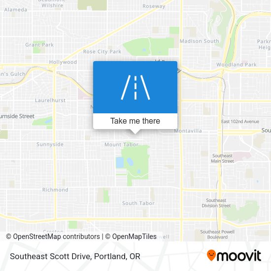Southeast Scott Drive map