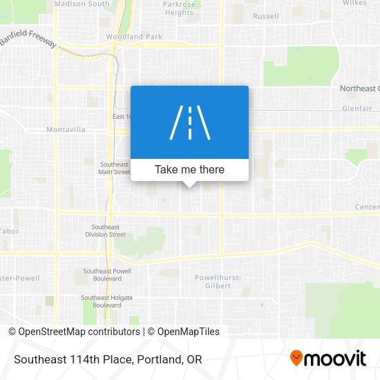 Mapa de Southeast 114th Place