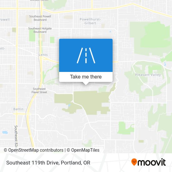 Mapa de Southeast 119th Drive