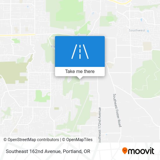 Mapa de Southeast 162nd Avenue