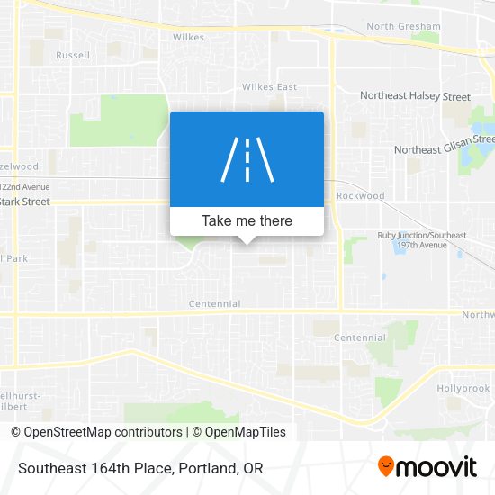 Mapa de Southeast 164th Place