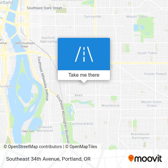 Southeast 34th Avenue map