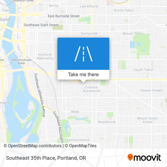Mapa de Southeast 35th Place