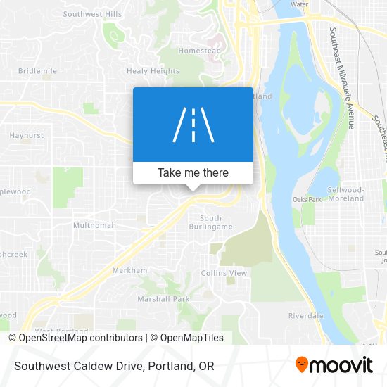 Southwest Caldew Drive map