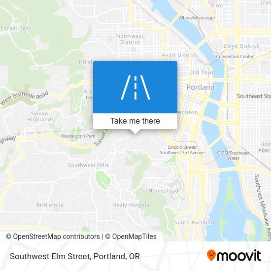 Mapa de Southwest Elm Street