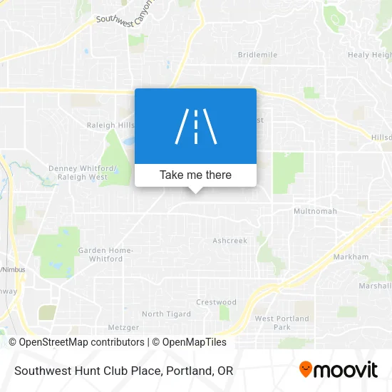 Southwest Hunt Club Place map