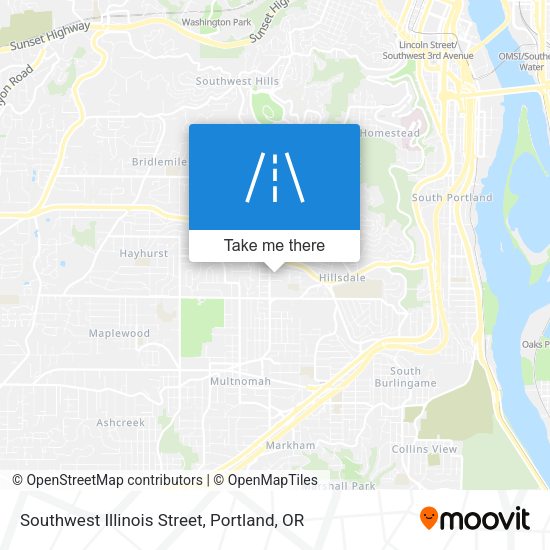 Southwest Illinois Street map