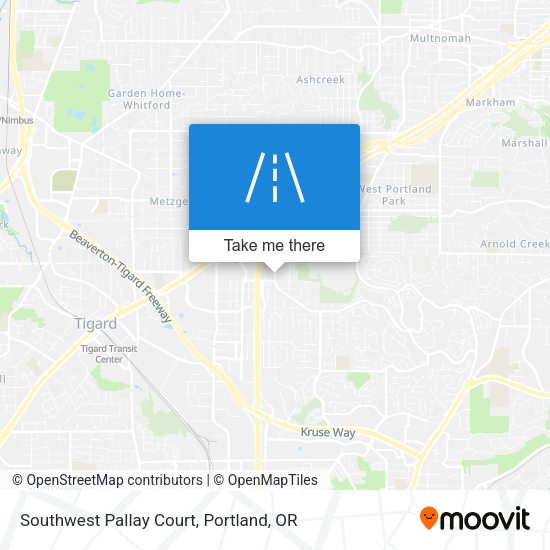 Southwest Pallay Court map