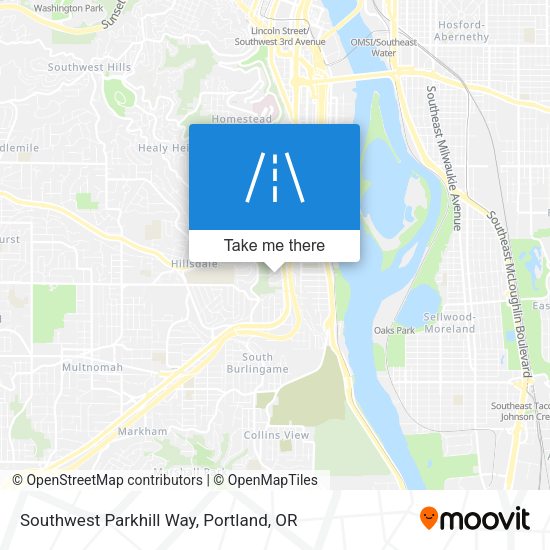 Mapa de Southwest Parkhill Way