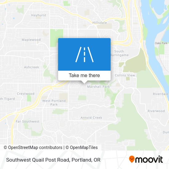 Mapa de Southwest Quail Post Road