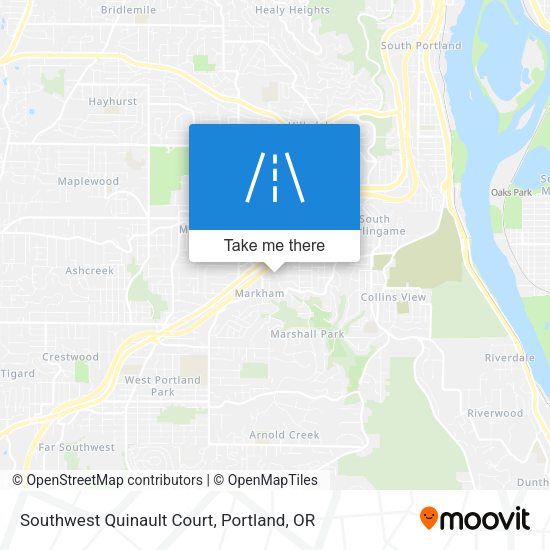 Southwest Quinault Court map