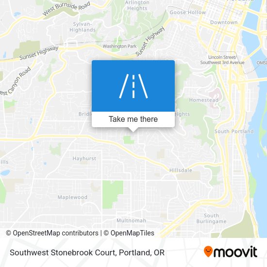 Mapa de Southwest Stonebrook Court