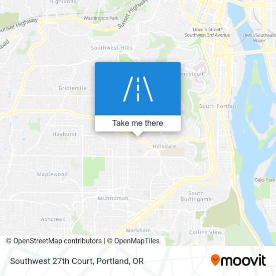 Mapa de Southwest 27th Court