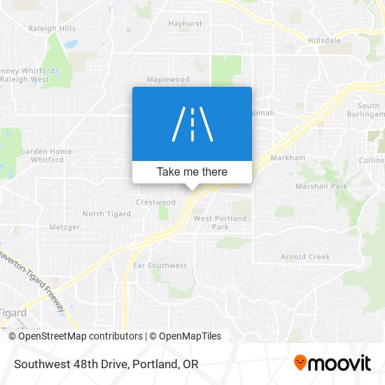 Southwest 48th Drive map