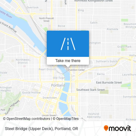 Steel Bridge (Upper Deck) map