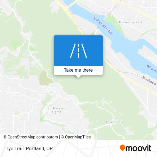 Tye Trail map