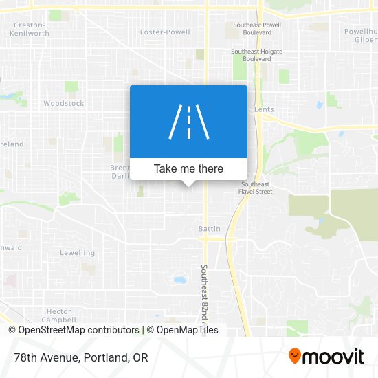 Mapa de 78th Avenue