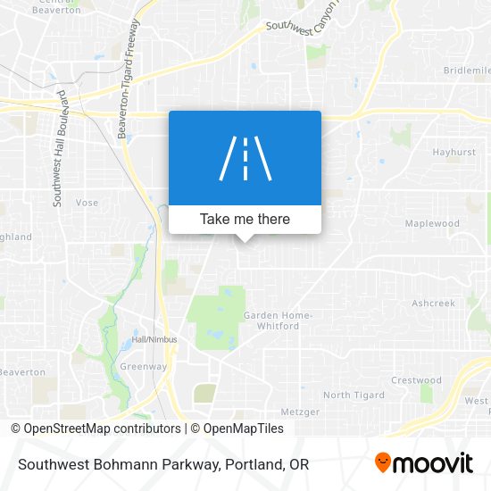 Southwest Bohmann Parkway map
