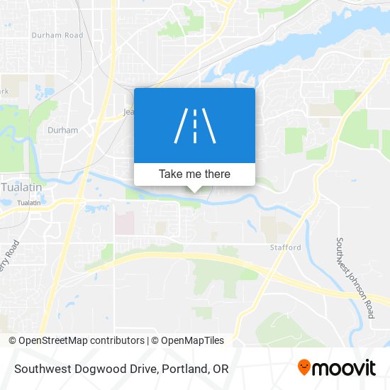 Mapa de Southwest Dogwood Drive