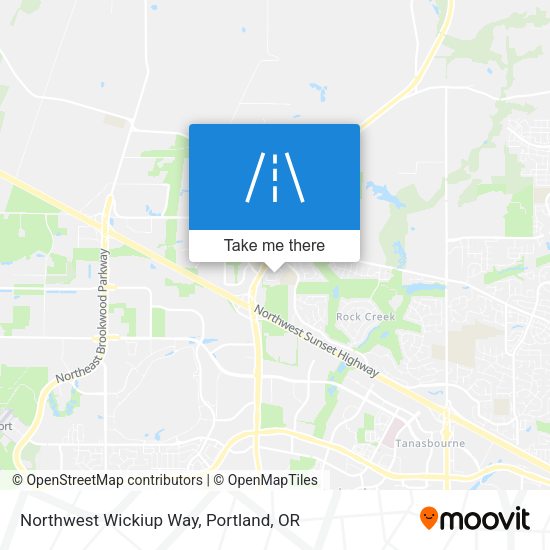 Mapa de Northwest Wickiup Way