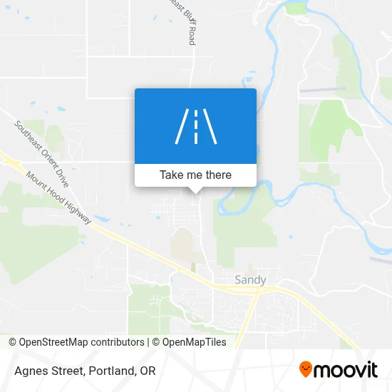 Agnes Street map