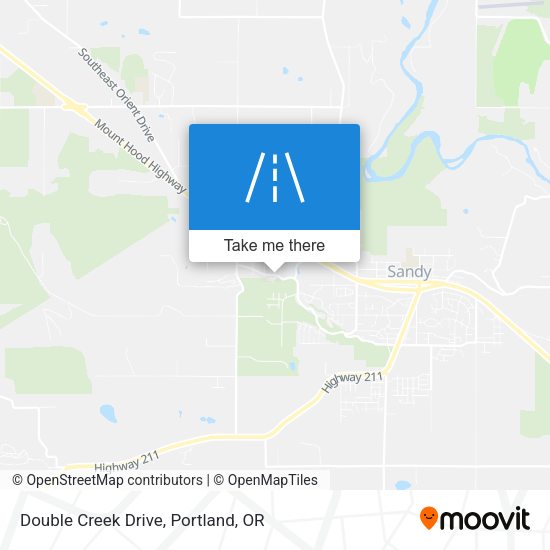Mapa de Double Creek Drive