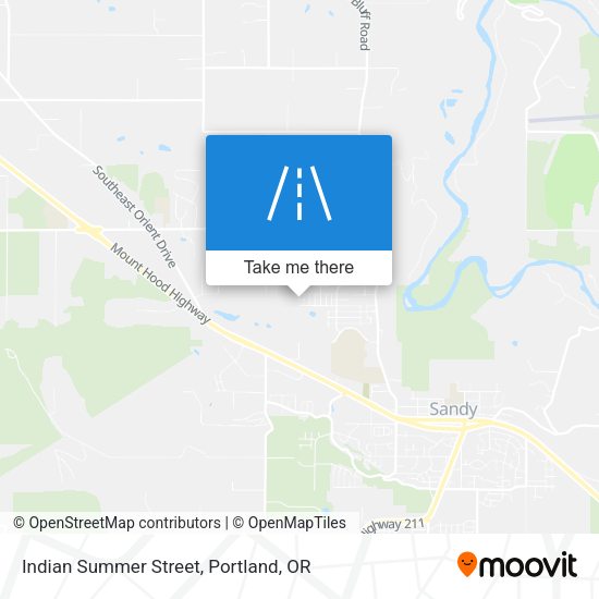Indian Summer Street map