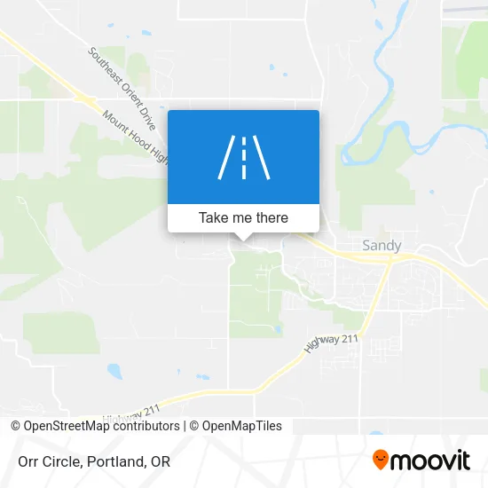 Orr Circle map