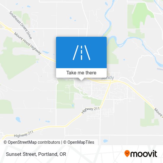 Mapa de Sunset Street