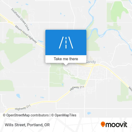 Wills Street map