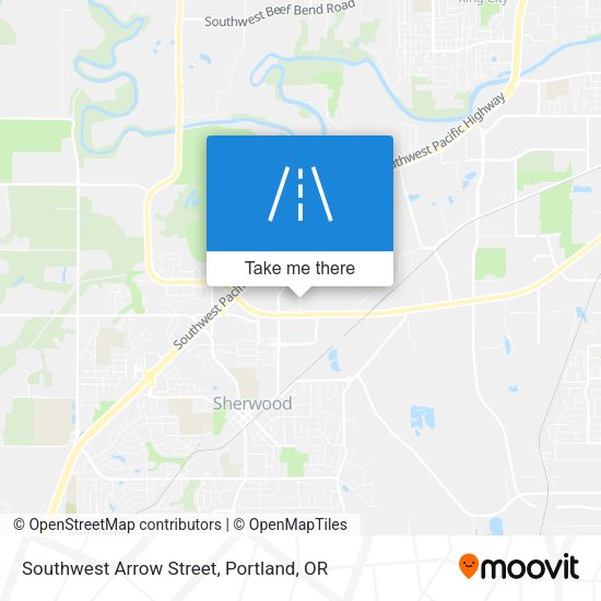 Southwest Arrow Street map