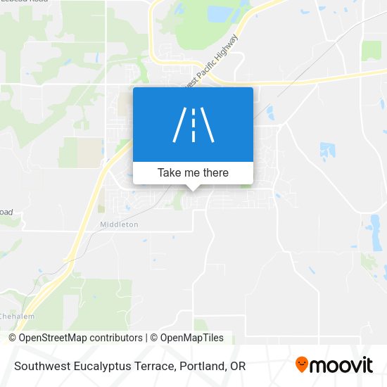 Southwest Eucalyptus Terrace map