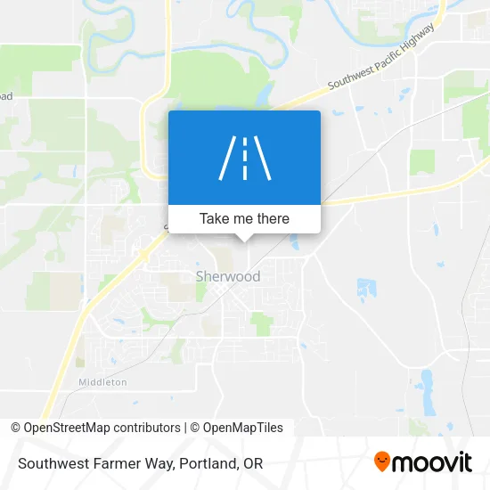 Southwest Farmer Way map