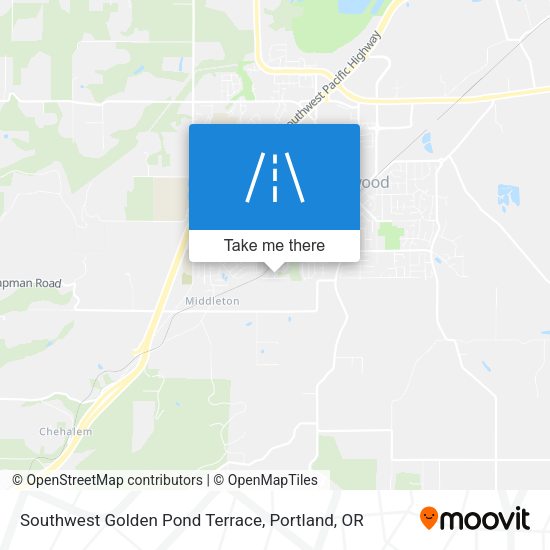 Mapa de Southwest Golden Pond Terrace