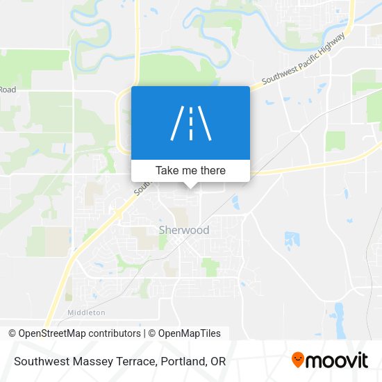 Southwest Massey Terrace map